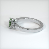 1.26 Ct. Sapphire Ring, 18K White Gold 4