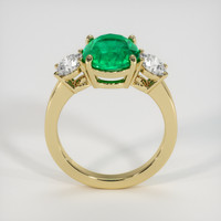 2.29 Ct. Emerald Ring, 18K Yellow Gold 3