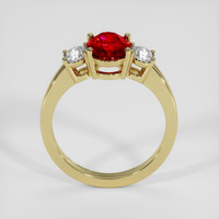 1.67 Ct. Ruby Ring, 18K Yellow Gold 3