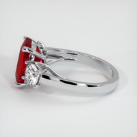 5.03 Ct. Ruby Ring, Platinum 950 4