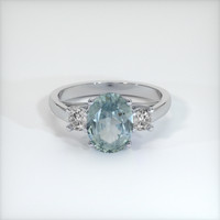 1.24 Ct. Sapphire Ring, Platinum 950 1