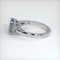 1.24 Ct. Sapphire Ring, Platinum 950 4