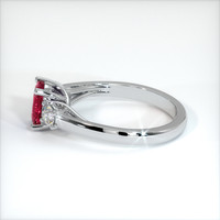 1.62 Ct. Ruby Ring, 10K White Gold 4