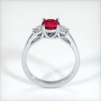 1.62 Ct. Ruby Ring, 14K White Gold 3