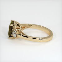 2.09 Ct. Color Change Sapphire Ring, 14K Yellow Gold 4