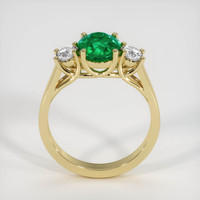 1.62 Ct. Emerald Ring, 18K Yellow Gold 3