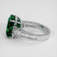 9.21 Ct. Emerald Ring, Platinum 950 4