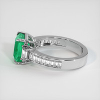 2.35 Ct. Emerald Ring, Platinum 950 4