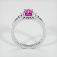 1.72 Ct. Pink Sapphire Ring, Platinum 950 3