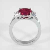 3.36 Ct. Ruby Ring, Platinum 950 3