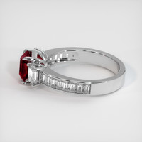 1.55 Ct. Ruby Ring, Platinum 950 4