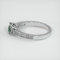 0.76 Ct. Sapphire Ring, Platinum 950 4