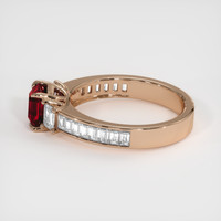 1.55 Ct. Ruby Ring, 14K Rose Gold 4