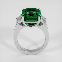 9.21 Ct. Emerald Ring, 18K White Gold 3