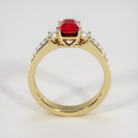 1.55 Ct. Ruby Ring, 10K Yellow Gold 3