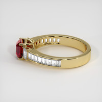 1.55 Ct. Ruby Ring, 10K Yellow Gold 4