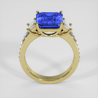 5.06 Ct. Blue Sapphire Ring, 14K Yellow Gold 3