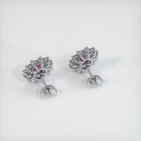 <span>5.03</span>&nbsp;<span class="tooltip-light">Ct.Tw.<span class="tooltiptext">Total Carat Weight</span></span> Sapphire Earrings, Platinum 950 4