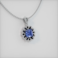 5.03 Ct. Sapphire Pendant, Platinum 950 2