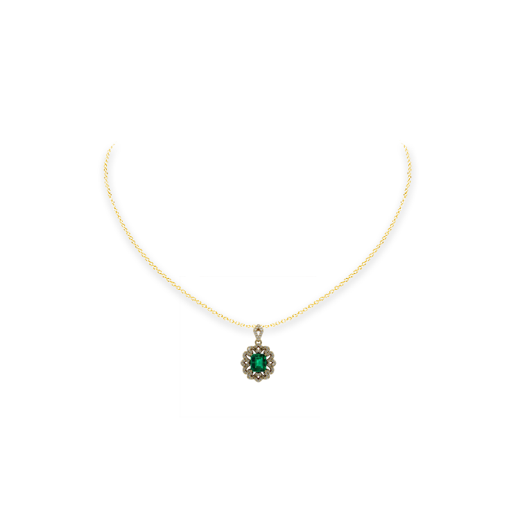 Jewelry image on model