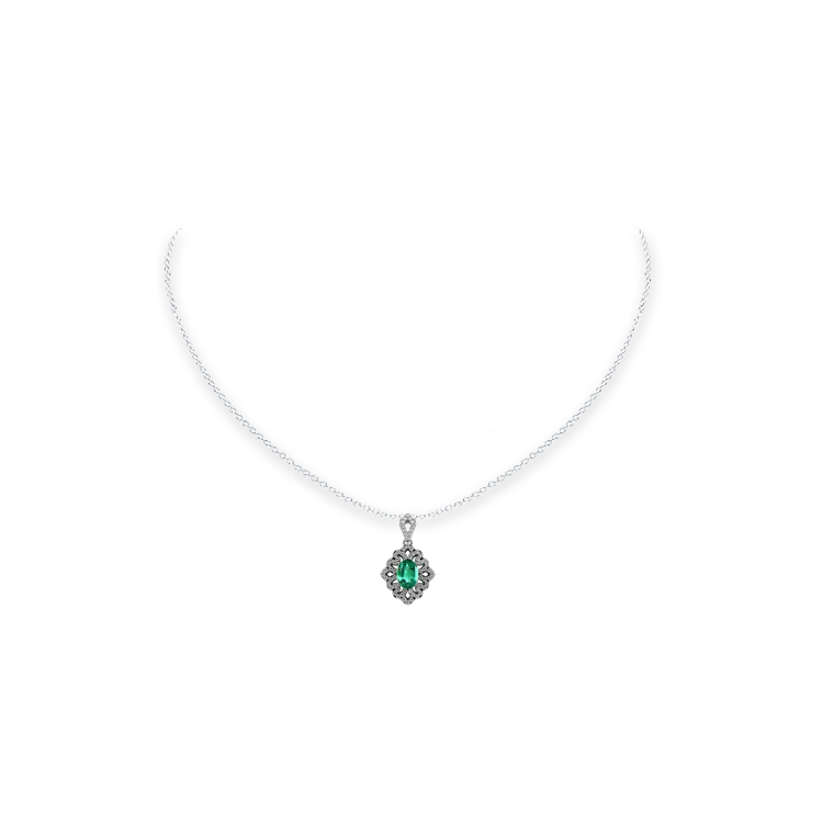 Jewelry image on model