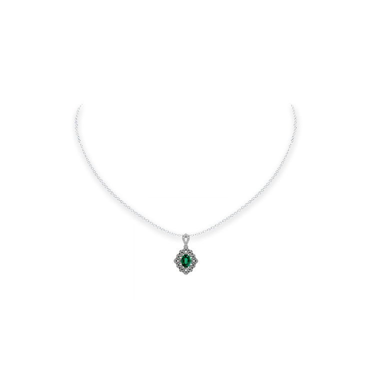 Jewelry image on model