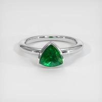 Men's Emerald Ring 1.42 Ct., Platinum 950 Preview