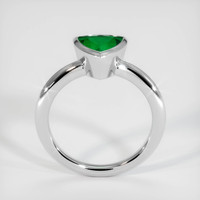 1.42 Ct. Emerald   Ring, Platinum 950 3