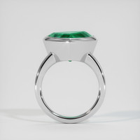 5.66 Ct. Emerald Ring, Platinum 950 3