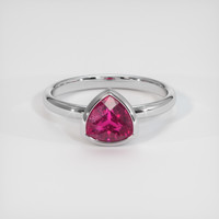 1.24 Ct. Gemstone Ring, Platinum 950 1