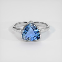 2.27 Ct. Gemstone Ring, Platinum 950 1