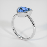 2.27 Ct. Gemstone Ring, Platinum 950 2