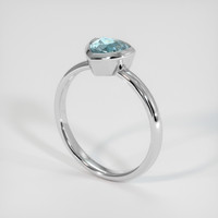 0.87 Ct. Gemstone Ring, Platinum 950 2