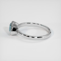 0.87 Ct. Gemstone Ring, Platinum 950 4