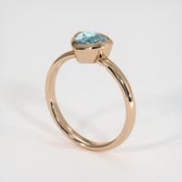 0.87 Ct. Gemstone Ring, 14K Rose Gold 2