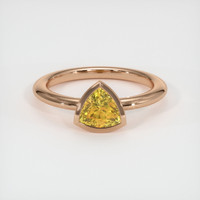 1.84 Ct. Sapphire Ring, 14K Rose Gold 1