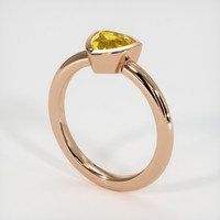1.84 Ct. Sapphire Ring, 18K Rose Gold 2