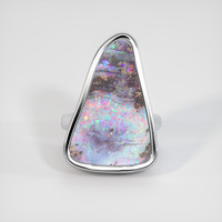 19.52 Ct. Gemstone Ring, 18K White Gold 1