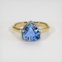 2.27 Ct. Gemstone Ring, 14K White & Yellow 1