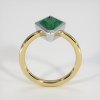 2.13 Ct. Emerald Ring, 18K White & Yellow 3