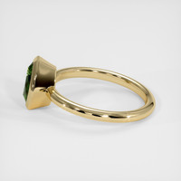 1.84 Ct. Green Sapphire Ring, 10K Yellow Gold 4