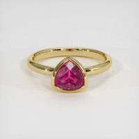 1.24 Ct. Gemstone Ring, 14K Yellow Gold 1