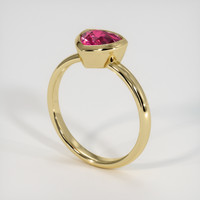 1.24 Ct. Gemstone Ring, 14K Yellow Gold 2