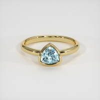 0.87 Ct. Gemstone Ring, 14K Yellow Gold 1