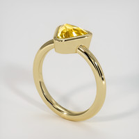 2.11 Ct. Sapphire Ring, 14K Yellow Gold 2