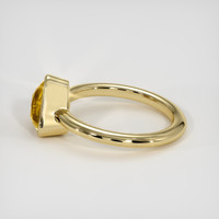 2.11 Ct. Sapphire Ring, 14K Yellow Gold 4