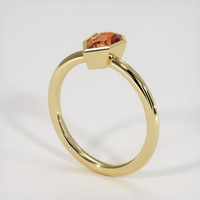 1.75 Ct. Sapphire Ring, 14K Yellow Gold 2