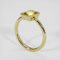 2.58 Ct. Yellow Sapphire Ring, 14K Yellow Gold 2