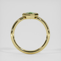 1.48 Ct. Green Sapphire Ring, 14K Yellow Gold 3