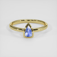 0.44 Ct. Bi Color Sapphire Ring, 14K Yellow Gold 1